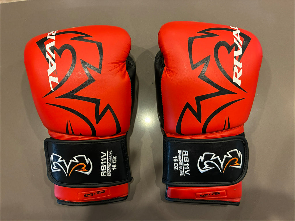 RIVAL RS11V Evolution Sparring Gloves - Red