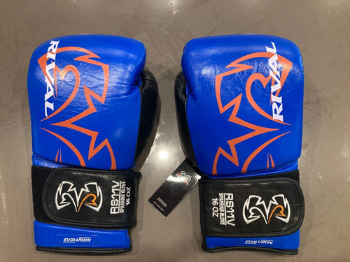 RIVAL RS11V Evolution Sparring Gloves - Blue