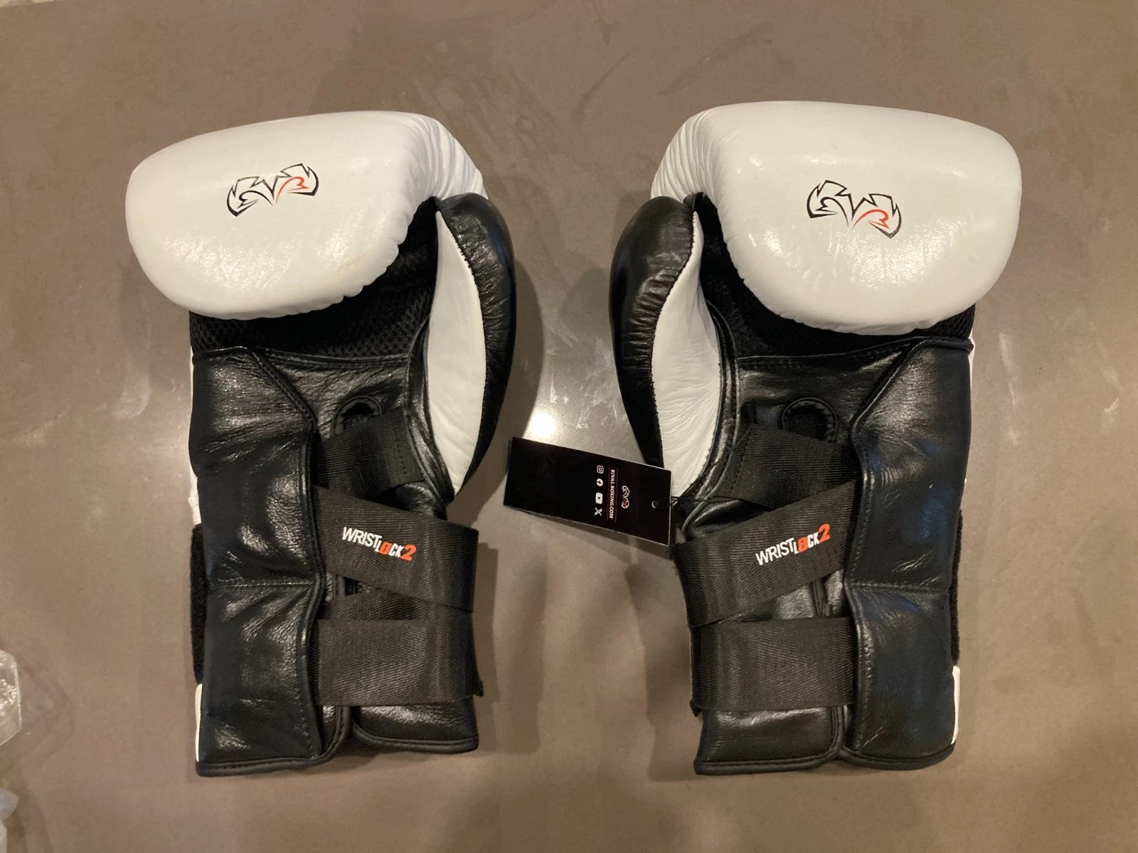 RIVAL RS11V Evolution Sparring Gloves - White