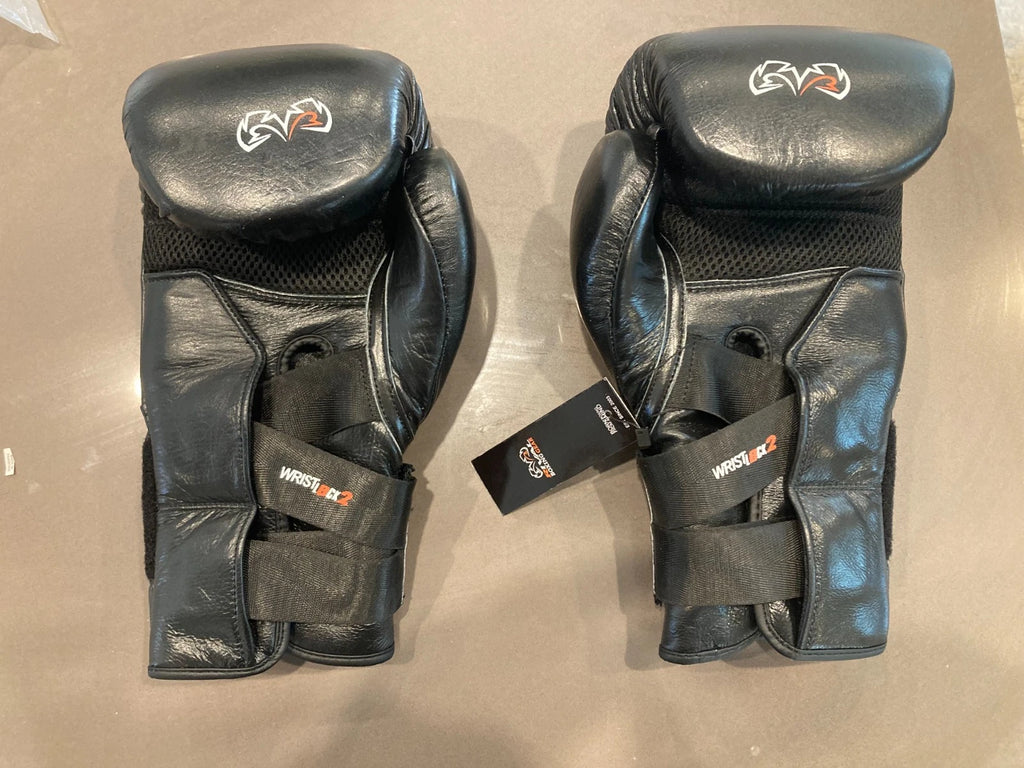RIVAL RS11V Evolution Sparring Gloves - Black & Orange