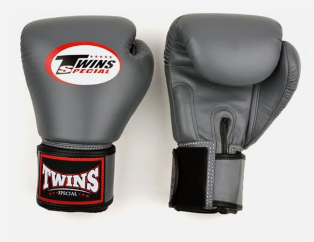Guantes de boxeo Twins Special BGVL4 grises