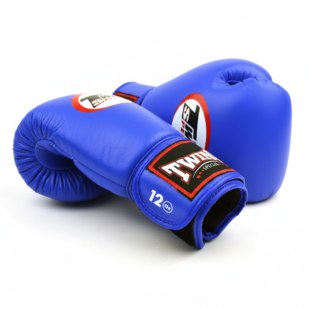 Twins Special BGVL4 Blue Boxing Gloves