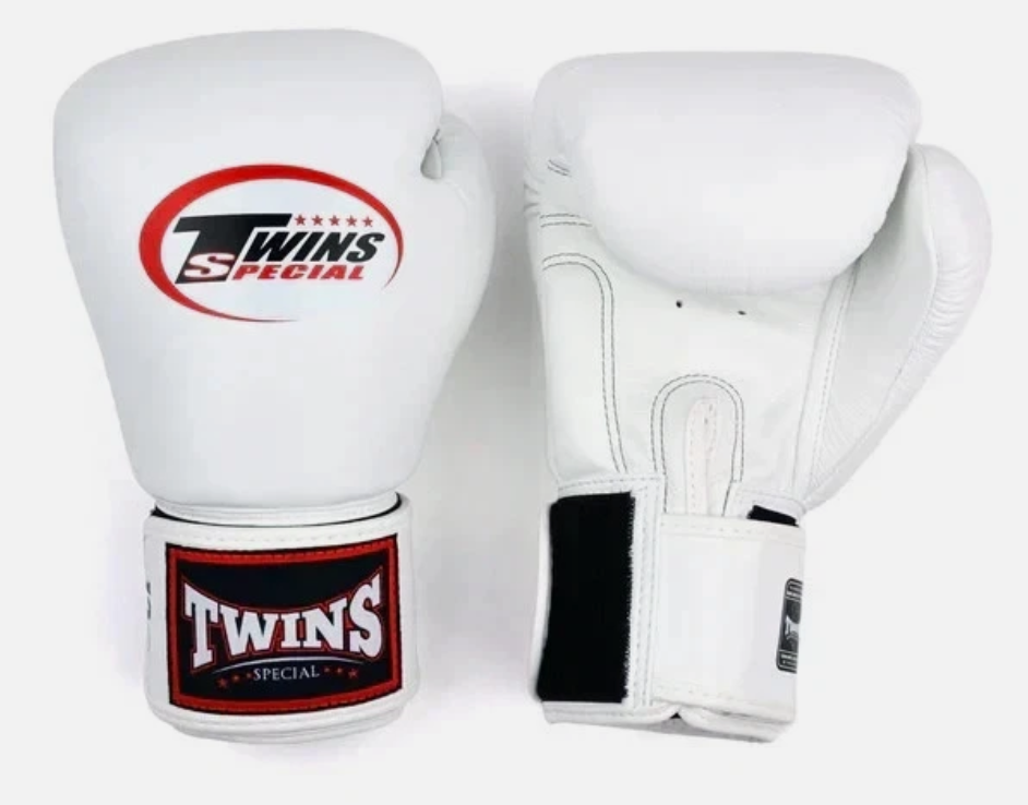 Twins Special BGVL4 White Boxing Gloves